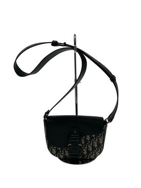 Christian Dior Shoulder Bag Black All over
